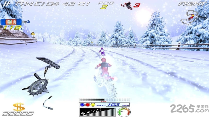 极限滑雪摩托手机版1